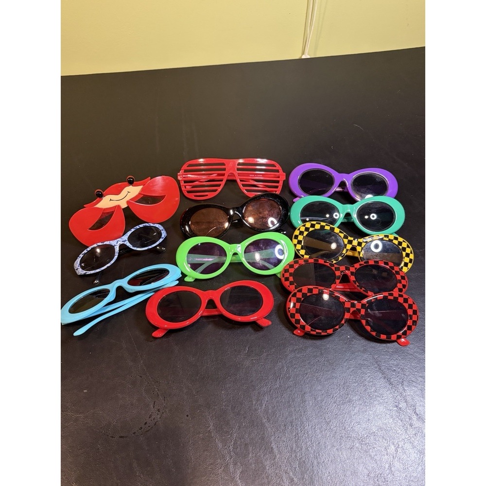 Eyeglasses Sunglasses‎ Lot Party Dress Up 12 Pairs